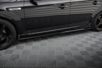 Ford Mondeo Kombi ST-Line Mk4 Facelift 2010-2014 Sidokjolar / Sidoextensions Maxton Design